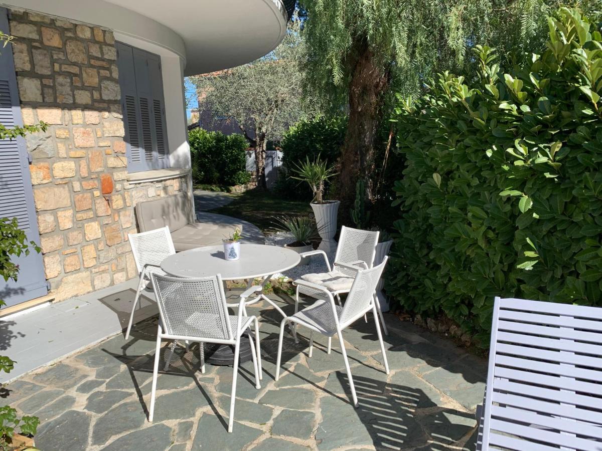 Cap d Antibes côté Salis plage Exterior foto